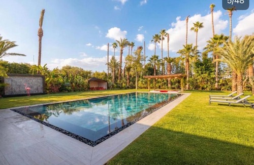 Tamazouzte Villa | Marrakech Villa Carpe Diem Luxury 4BR Private Pool Villa Atlas Mountain Views