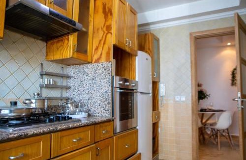 Agdal Apartment | N10 - 2 BDR, AC, Parking, Fiber, Elevator - Arribat Mall