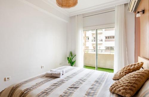 Agdal Apartment | N7 - Spacious, 2 BDR, Balcony, AC, Parking, Fiber Optic - Agdal