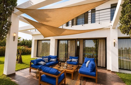 Soualem Trifiya House | Palm Oasis Estate Dar Bouazza – 2 Private Villas 16 Guests 25m Swimming Pool