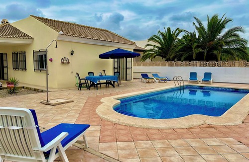 Arboleas House | Peaceful rural retreat, private pool, stunning mountain views close to Arboleas.