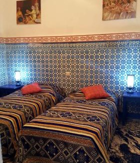 Sidi Bou Amar House | Riad Dar Kader chambre bleue
