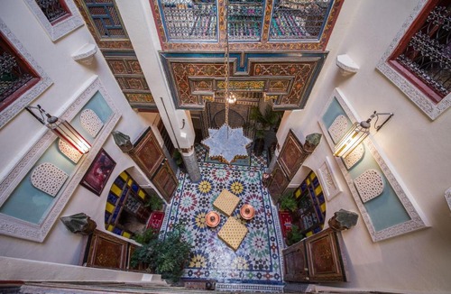 El Mokhifa House | Riad Saphir Bleu Fes 12 century luxury home