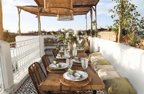 Sidi Bou Amar House | Riad Shiraz Private House Pool & Hammam