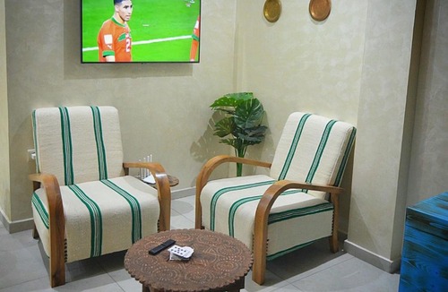 Essaouira Apartment | sunny amazigh apt avev piscine pool steps from beach 2balcony 2smartTV pool