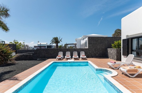Montana Roja Villa | 'Villa Ambar' with Mountain View, Sea View, Pool, Wi-Fi, Terraces & Garden