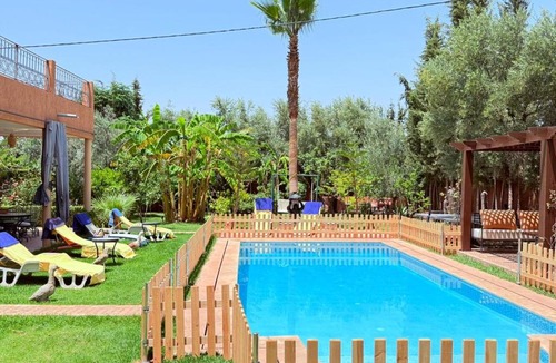 Tamazouzte Villa | Villa avec Piscine Chauffée Privée pour Familles
