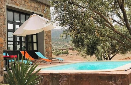 Bine el Ouidane Villa | Villa Cathédrale – Lake view, private pool, and fireplace. A peaceful getaway!