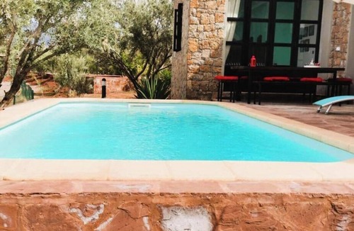 Bine el Ouidane Villa | Villa Cathédrale – Lake view, private pool, and fireplace. A peaceful getaway!