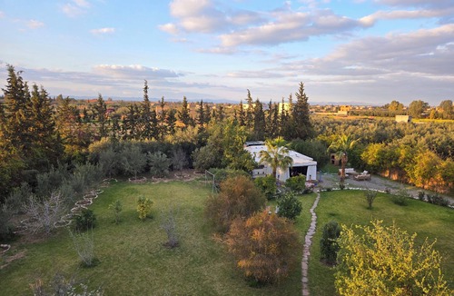 Sidi Abdallah Ghiat Villa | Villa Gan Atlas - Luxury, pool, 7 suites, 14 pers. quiet & nature Marrakech