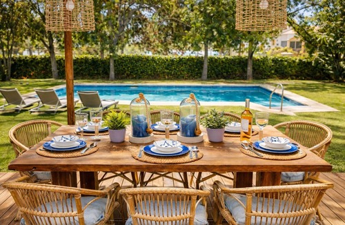 Sitges Villa | Villa Sitges Abu-Lia 3 min. walk from the beaches. Amaizing Outdoor Area. Luxury