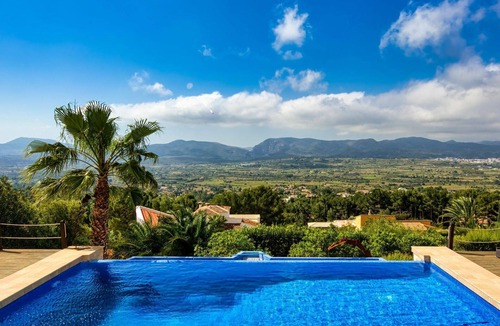 Ermita Villa | Wonderful private villa for 8 people with WIFI, A/C, private pool, TV, terrace and panoramic view