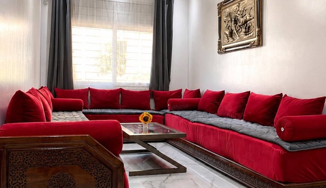 2-bedroom apartment in delightful Assilah with AC and fitness room-2min to Beach in Assilah