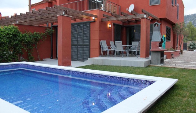 4 bedrooms villa with sea view private pool and enclosed garden at Mont roig del Camp 5 km away from the beach in Bonmont Terres Noves