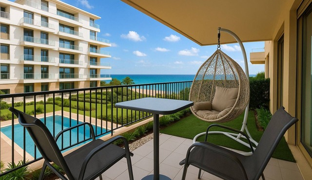 A haven of peace and comfort overlooking the sea. in Rabat