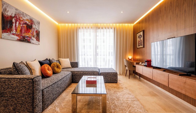 Amazing 2-bedroom apartment with AC in vibrant Casablanca