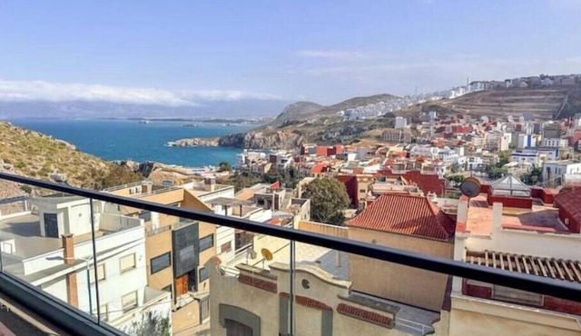 Apartment with sea view and panoramic balcony in Tangier-Tétouan-Al Hoceima