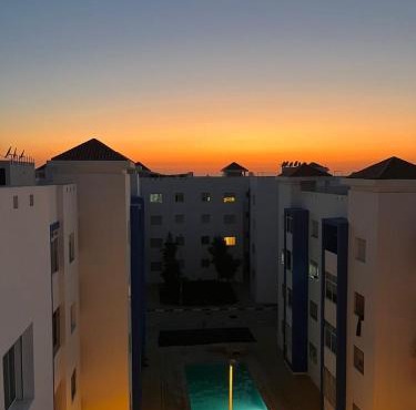 Apartamento Familiar con Piscina en Bayt Al Bahr Asilah