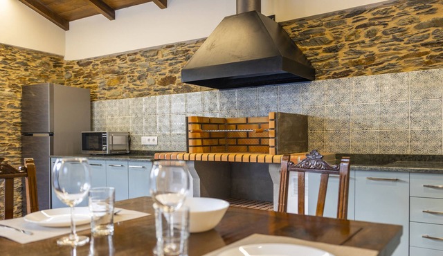 Apartment Las Dornas--Casona del Campo in Asturias with pool in Cabanella