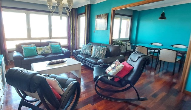 Apartment with panoramic views of Pontevedra and its estuary in Poio