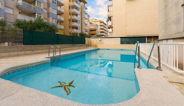 AZUL - Cosy flat with shared swimming pool and free wifi in Daimús