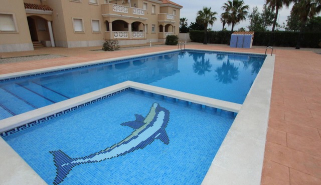 Beachside Apartment: Pool, Pets Welcome, Optional A/C, Free Wifi, Dog Beach Nearby in Deltebre