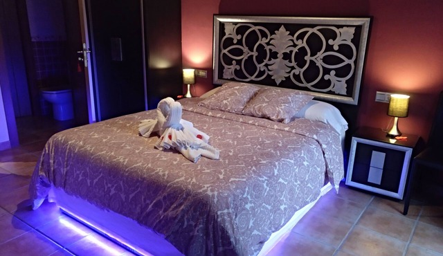 Cal Farris, Jacuzzi, Bed with movement, Tantric Armchair, Pool, . in Ossó de Sió