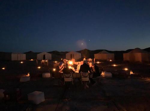 Camp Golden Desert Morocco in Mhamid
