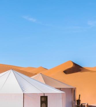 Caravanserai Luxury Desert Tented Camp in Merzouga