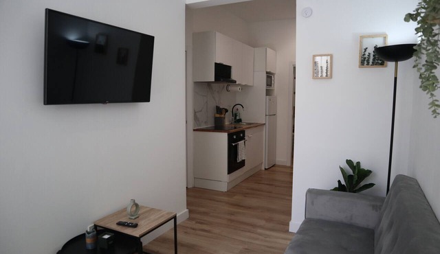 Charming 2-bedroom apartment with WiFi, AC in beautiful Madrid B1 in Madrid