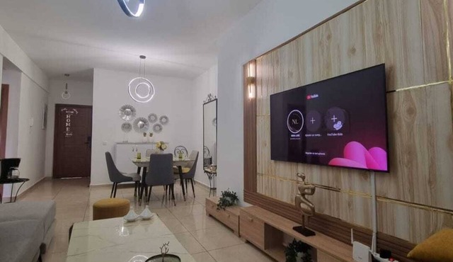 Cosy appartment near beach with garden view