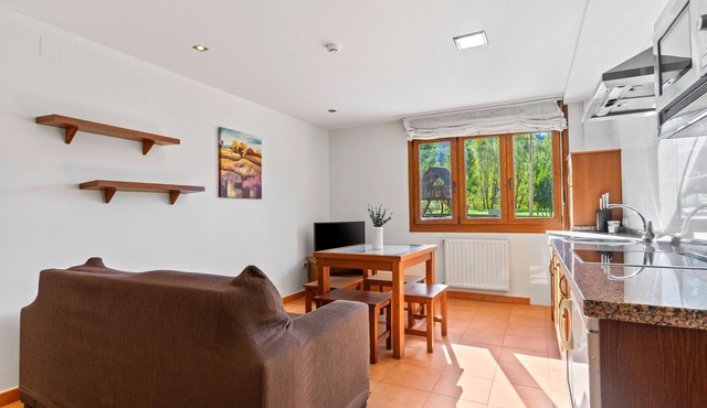 Country House 'Don Clemente 2D' with Mountain View and Shared Garden in Cangas De Onis