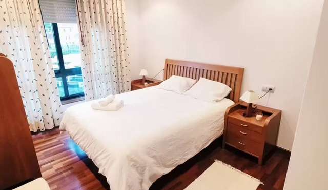 Cozy Family Haven: 100m to Beach, Patio for Kids, Fully Equipped, Great Views in Baiona
