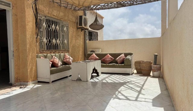 Darcom Rooftop - Studio with a Large 70m2 Terrace in Saïdia
