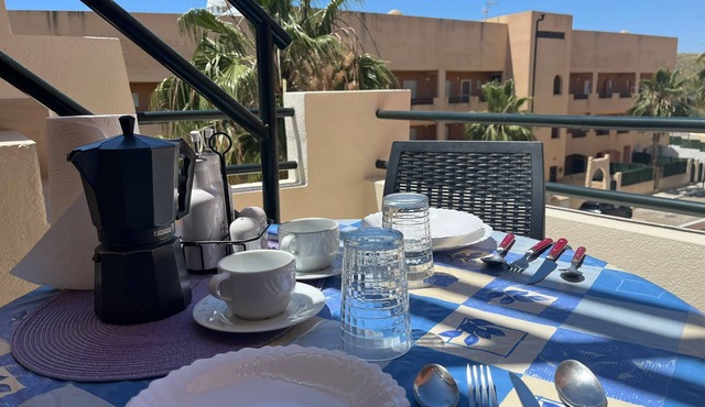 Duplex penthouse with private pool in Paraíso de Vera in Vera
