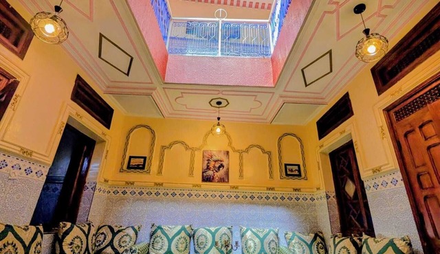 exclusive private 4-bedroom riad in delightful medina Marrakesh