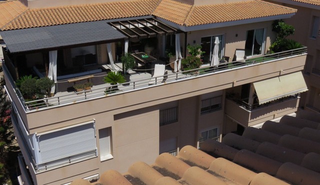EXTRAORDINARY PENTHOUSE 150m2 + TERRACE 100m2 -Located near everything- wifi in ALBIR