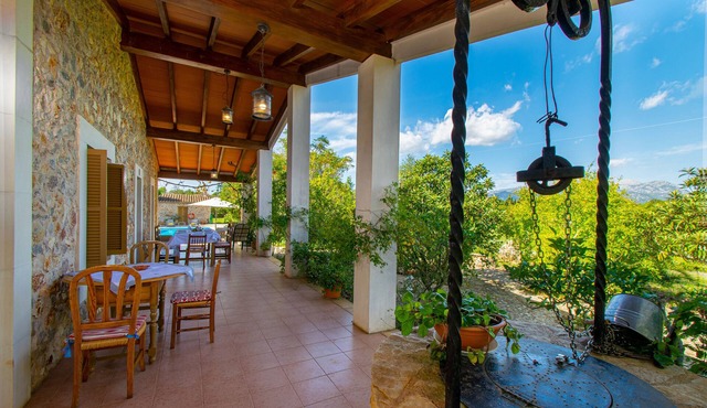 Finca SON TRESCO for 11 in Buger with Pool in Buger