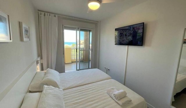 First-Rate Beachfront Location: Beach, Horses, and Golf in Oliva