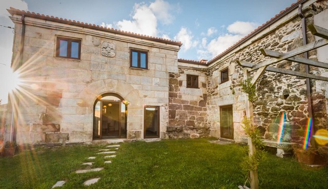 Galician pazo from the 16th century. in Laracha la coruña