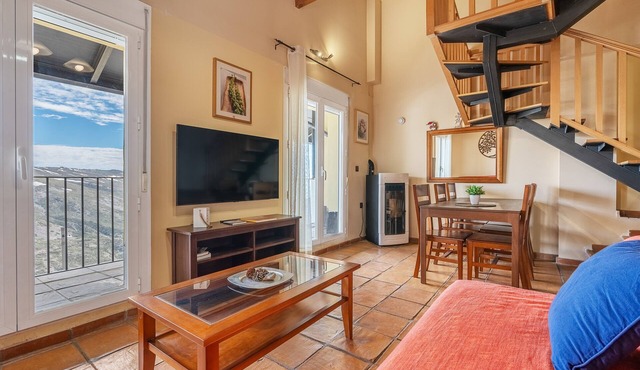Holiday Apartment "Duplex 23 E" with Mountain Views, Private Terrace and Wi-Fi in Monachil