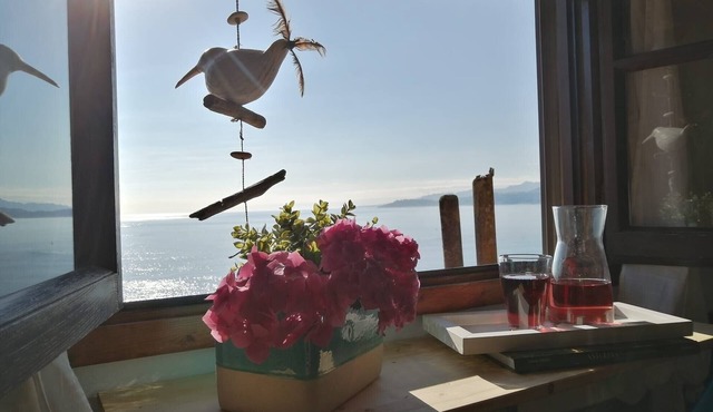 Holiday Home 'El Canto De Las Gaviotas' with Sea View, Balcony and Wi-Fi in Lastres
