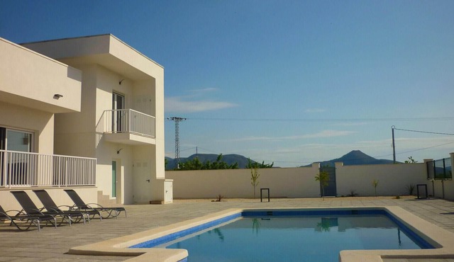 Homerez - Big villa for 10 ppl. with shared pool, garden and terrace at Abanilla in Abanilla