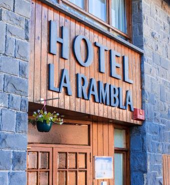 Hotel La Rambla in Biescas