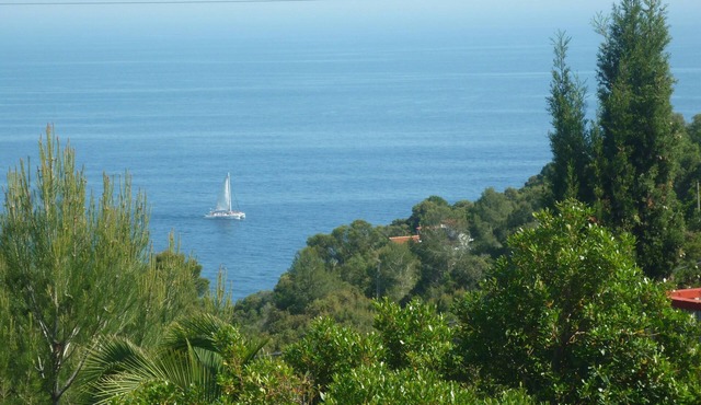 House + prop. Pool + sea view, close to the beach, Canyelles beach, Tossa de Mar/Lloret in Lloret de Mar