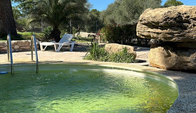 House with pool and animals, La Caseta. in Móra d'Ebre