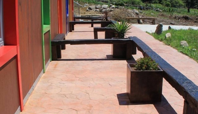 Lauburu * 3 * ecological studio with 1 bedroom for couples with large terrace in Maceda