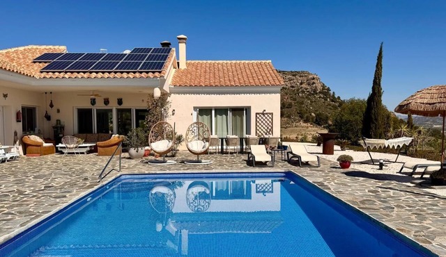Luxury 5-Bedroom Mountain Villa with Private Pool and Stunning Views near Murcia in Lorca