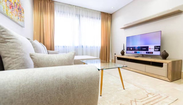 Luxury Apartment in Agadir Bay 2 | Pool, WiFi & Parking