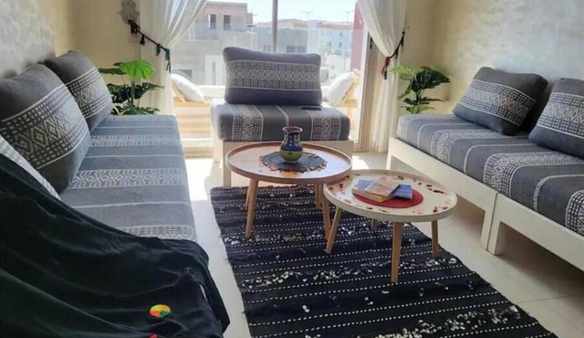 Luxury apartment with pool, elevator, and beach nearby. in Essaouira